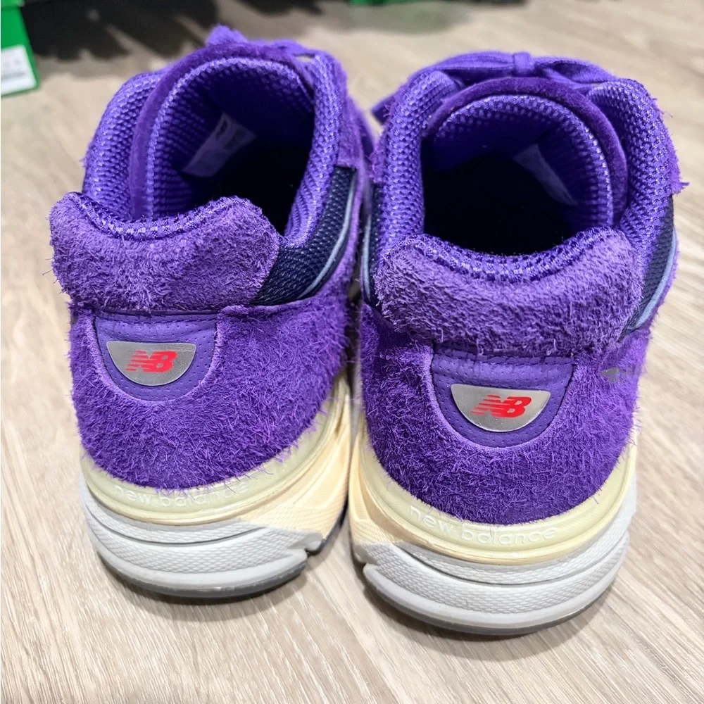 New Balance Men’s 990v4 Purple - Picture 4 of 12